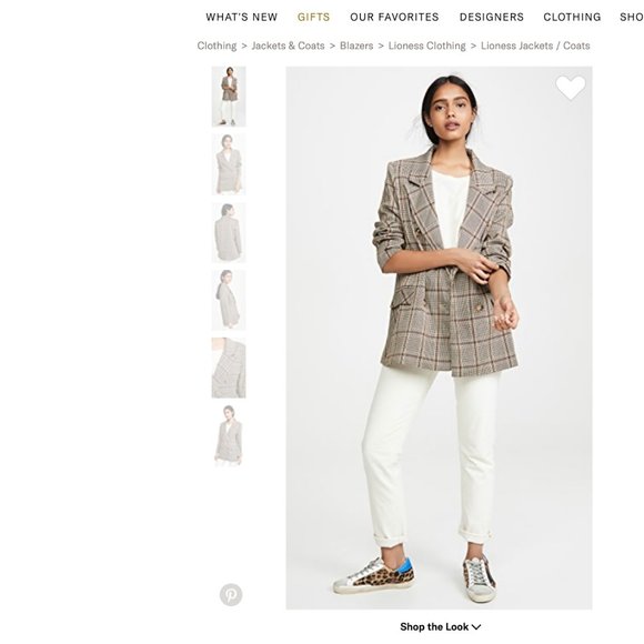 Lioness Jackets & Blazers - NWT Lioness Beige "Don" Blazer Large